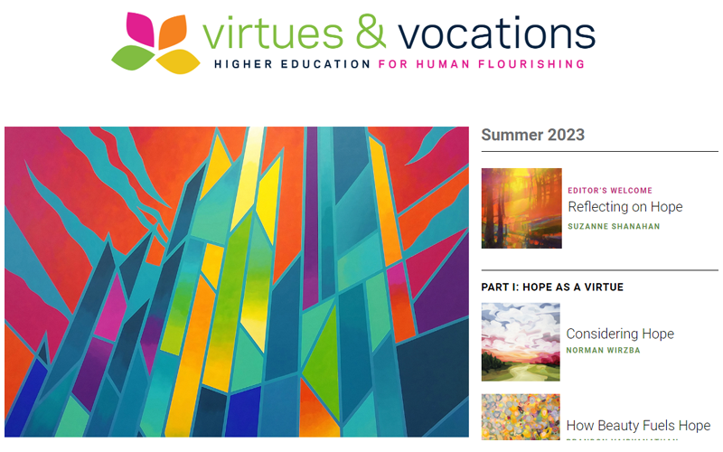 Illustration for Virtues and Vocations Magazine